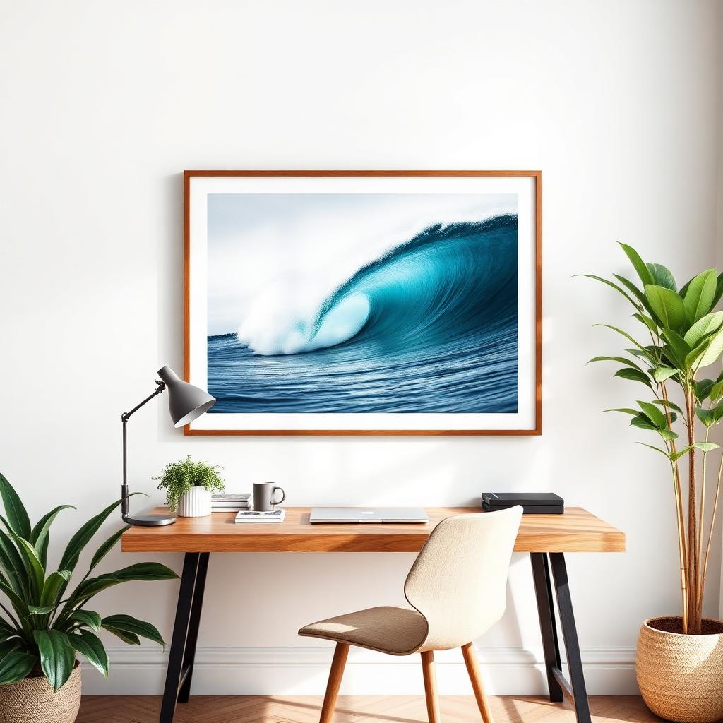 Offices styled with Steele Creek Art