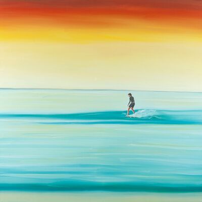 A Surfer by Dawn