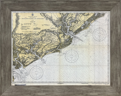 Charleston Harbor and Approaches 1934