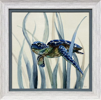Turtle in Seagrass 2